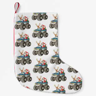 Kerstman Kersttram Monstertruck Rendier Festief Kleine Kerstsok