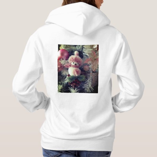 Kerstman Kersttrui Hoodie (Achterkant)