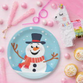 Kerstman Kerstvakantie Feest Papieren Bord (Feest)