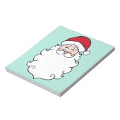 Kerstman Kerstvakantie Notitieblok Cadeau (Linkerzijde)