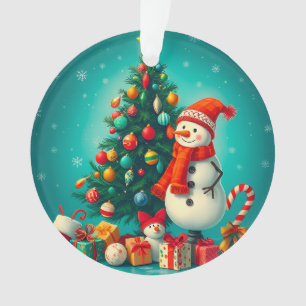 Kerstman Kerstverlichting Kerstboom & Cadeaus Ornament