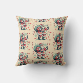  kerstman kerstversiering kussen