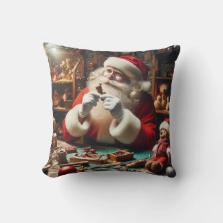 Kerstman Kerstversiering Kussen