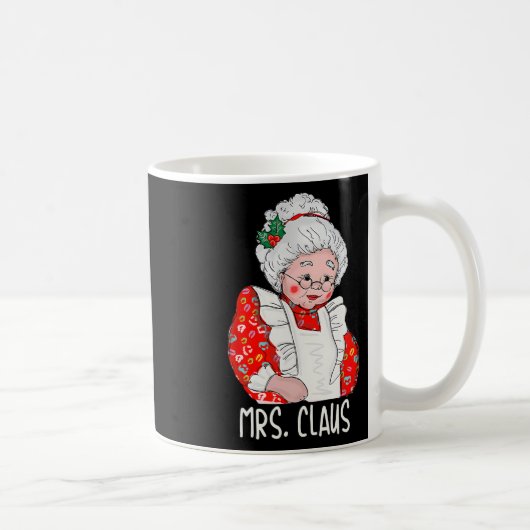 Kerstman Kerstvrouw Kerstmis Koppel Matchende Koffiemok (Rechts)