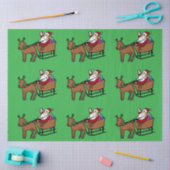 Kerstman kerstweefselpapier tissuepapier (Craft)