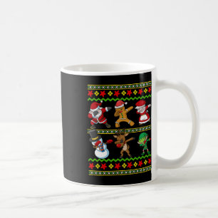 Kerstman Kinder kerstman Mannen Dabbing Squad Koffiemok