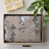 Kerstman Klauwen Tissuepapier (Geschenk)