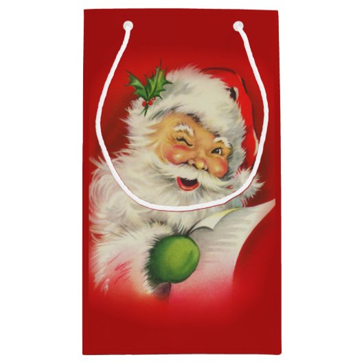  kerstman klein cadeauzakje (Achterkant)