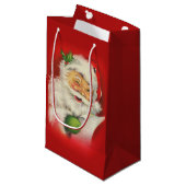 kerstman klein cadeauzakje (Voorkant Gekanteld)