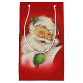  kerstman klein cadeauzakje (Voorkant)