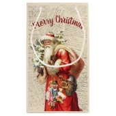 kerstman klein cadeauzakje (Achterkant)