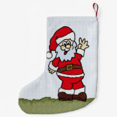 kerstman kleine kerstsok (Achterkant)