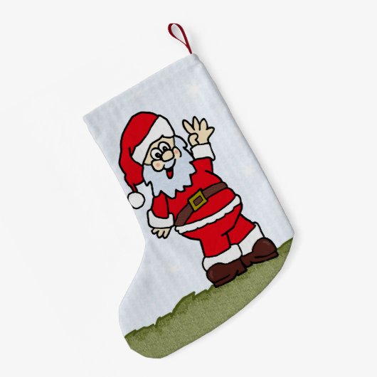 kerstman kleine kerstsok (Achterkant (Hangend))