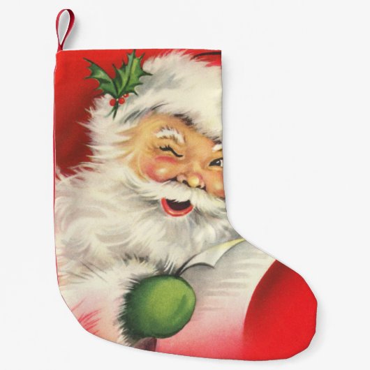  kerstman kleine kerstsok (Voorkant)