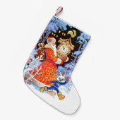 kerstman kleine kerstsok (Voorkant (Hangend))