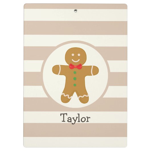 kerstman klembord (Achterkant)