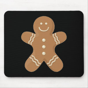 Kerstman Koekje Biscuit Leuk Eten Kerstmis Muismat