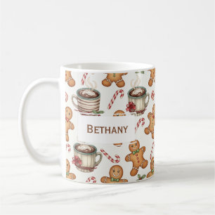 Kerstman koekje Hot Chocolate Kerstcadeau Koffiemok