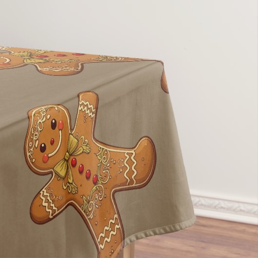 Kerstman Koekjes Mooie Kerst Tafelkleed (Voorbeeld)