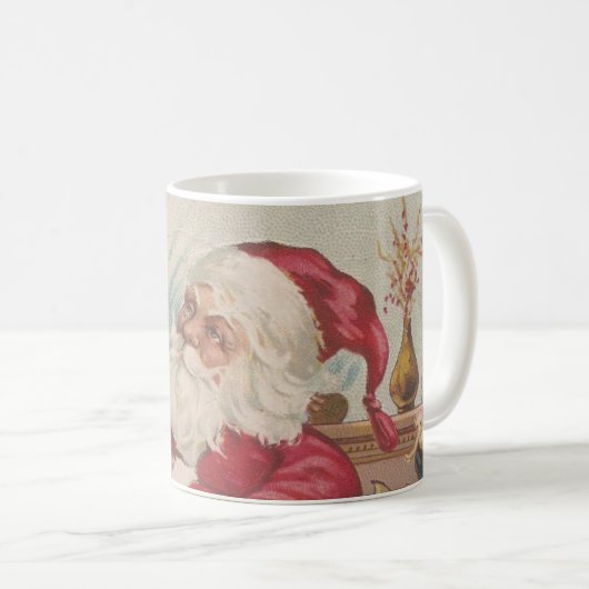  kerstman koffiemok (Voorkant rechts)