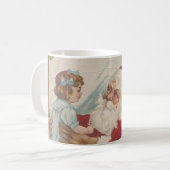  kerstman koffiemok (Voorkant links)