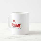 kerstman koffiemok (Voorkant links)