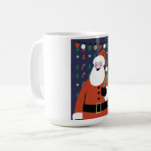Kerstman Koffiemok (Voorkant links)