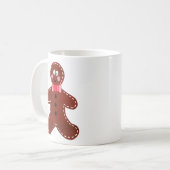 kerstman koffiemok (Voorkant links)