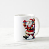 Kerstman koffiemok (Voorkant rechts)