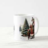  kerstman koffiemok (Voorkant rechts)