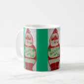 kerstman koffiemok (Voorkant links)