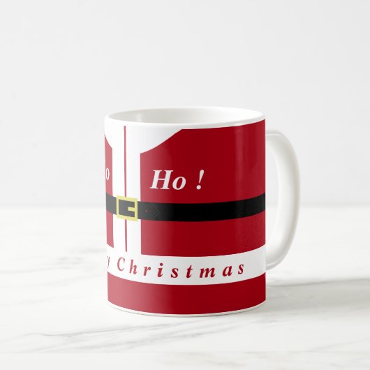 Kerstman Koffiemok (Voorkant rechts)