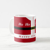 Kerstman Koffiemok (Voorkant links)