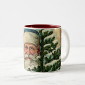  Kerstman: KoffieMok Tweekleurige Koffiemok (Voorkant rechts)