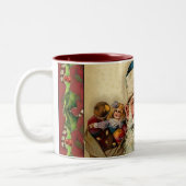  Kerstman: KoffieMok Tweekleurige Koffiemok (Links)