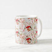 Kerstman koffiemok vintage (Voorkant rechts)