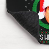 Kerstman komt dat is wat ze zei muismat (Hoek)