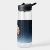 Kerstman komt eraan | Waterfles (Links)