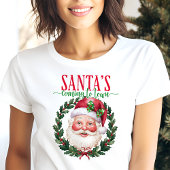 Kerstman komt naar de stad klassieke kerst Tri-Blend shirt