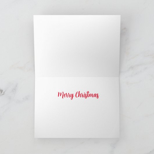 Kerstman komt naar Las Vegas Christmas Kaart (Binnen)