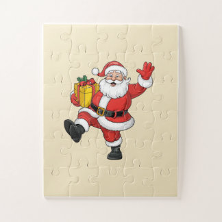 Kerstman komt puzzel