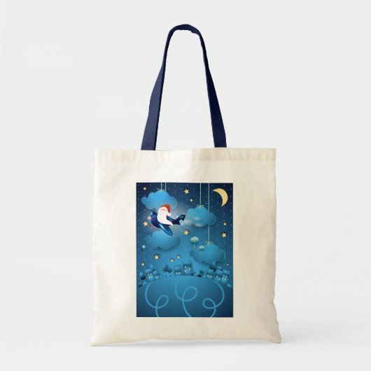 Kerstman komt Tote Bag (Voorkant)