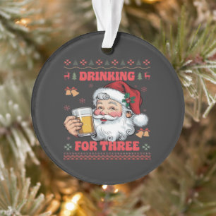 Kerstman Koppel Kerstmis Ornament