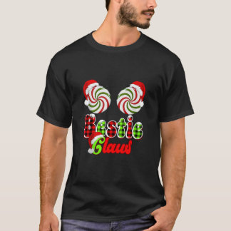 Kerstman Koppel Pepermunt Snoepstok Kerstmis T-shirt