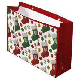 Kerstman Kous Groot Cadeauzakje