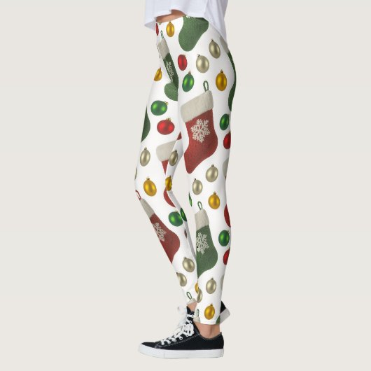 Kerstman Kous Leggings (Links)