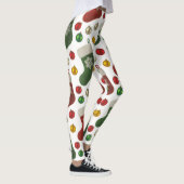 Kerstman Kous Leggings (Rechts)