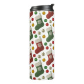 Kerstman Kous Thermosbeker (Gedraaid links)