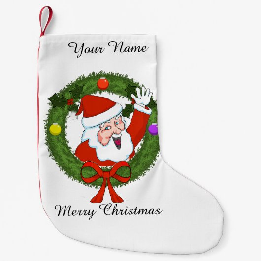 Kerstman Kousen () Kleine Kerstsok (Voorkant)