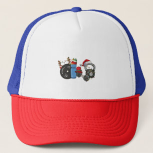 Kerstman Krachttraining Hantelelementen Gym Kerstm Trucker Pet